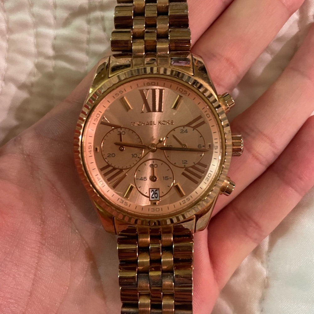 Michael Kors Rose Gold Watch